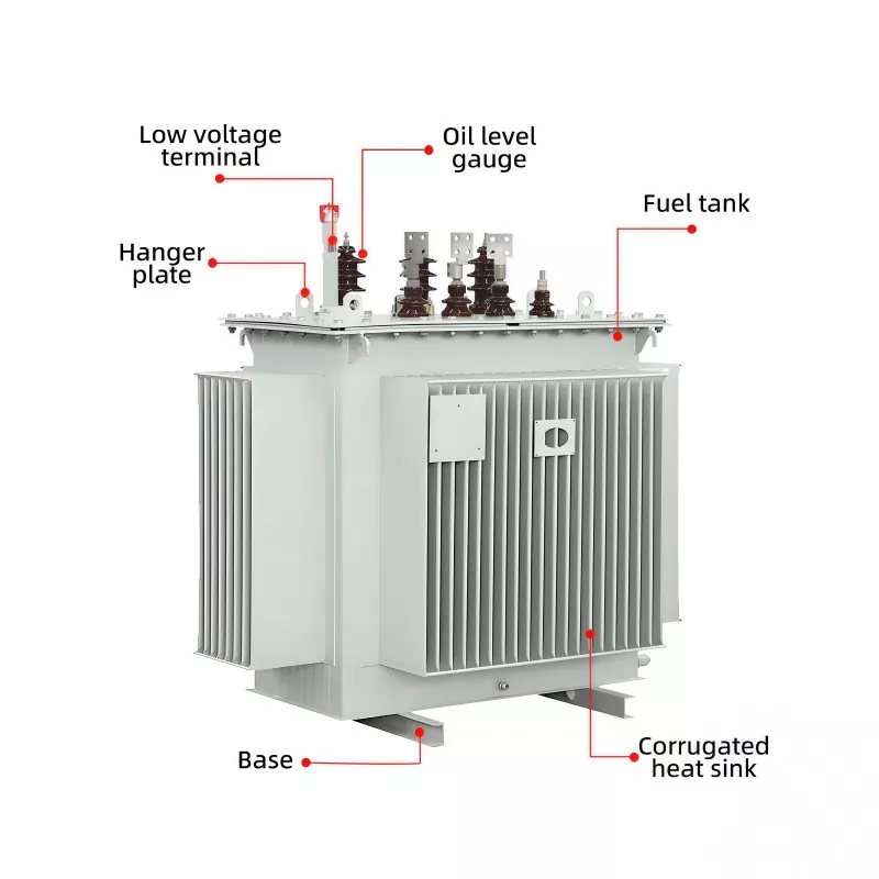 11KV Input 0.4KV Output Three phase Oil Immersed Transformer